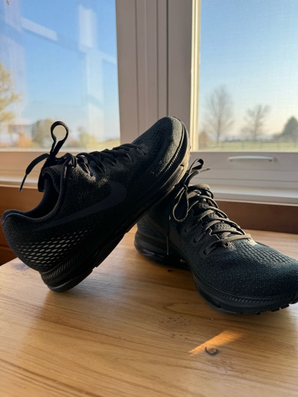 Nike Zoom All Out Reflective Running Shoes Peppered Black 7